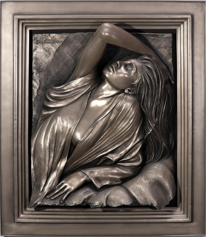 BILL MACK (1949-) BONDED BRONZE SCULPTURE