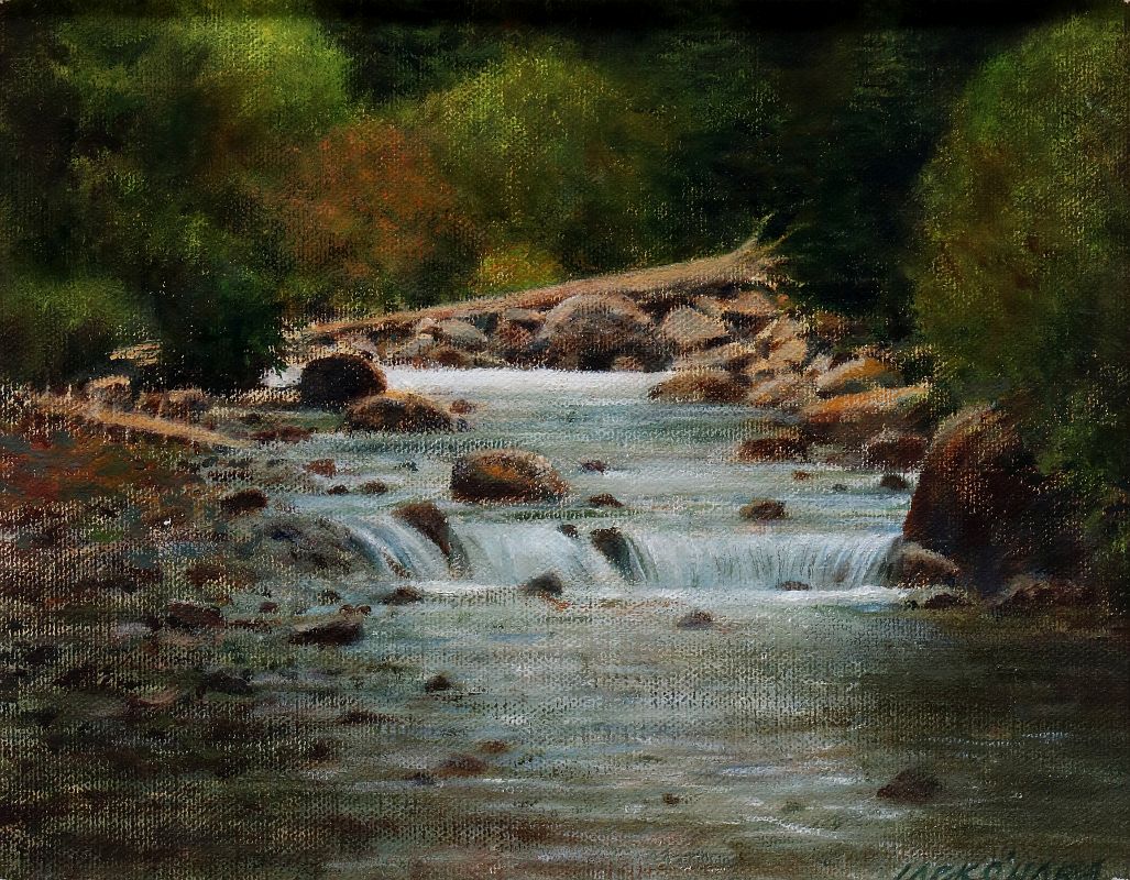 JACK O'HARA (1921-2012) WORKS, O/C AND WATERCOLOR