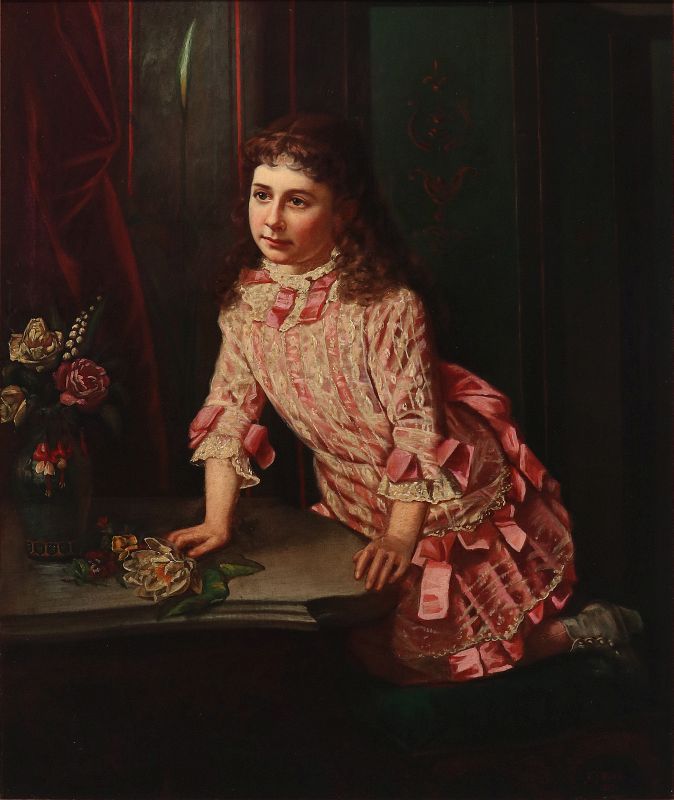 FREDERICK WALLIS (19TH CENTURY) OIL ON CANVAS