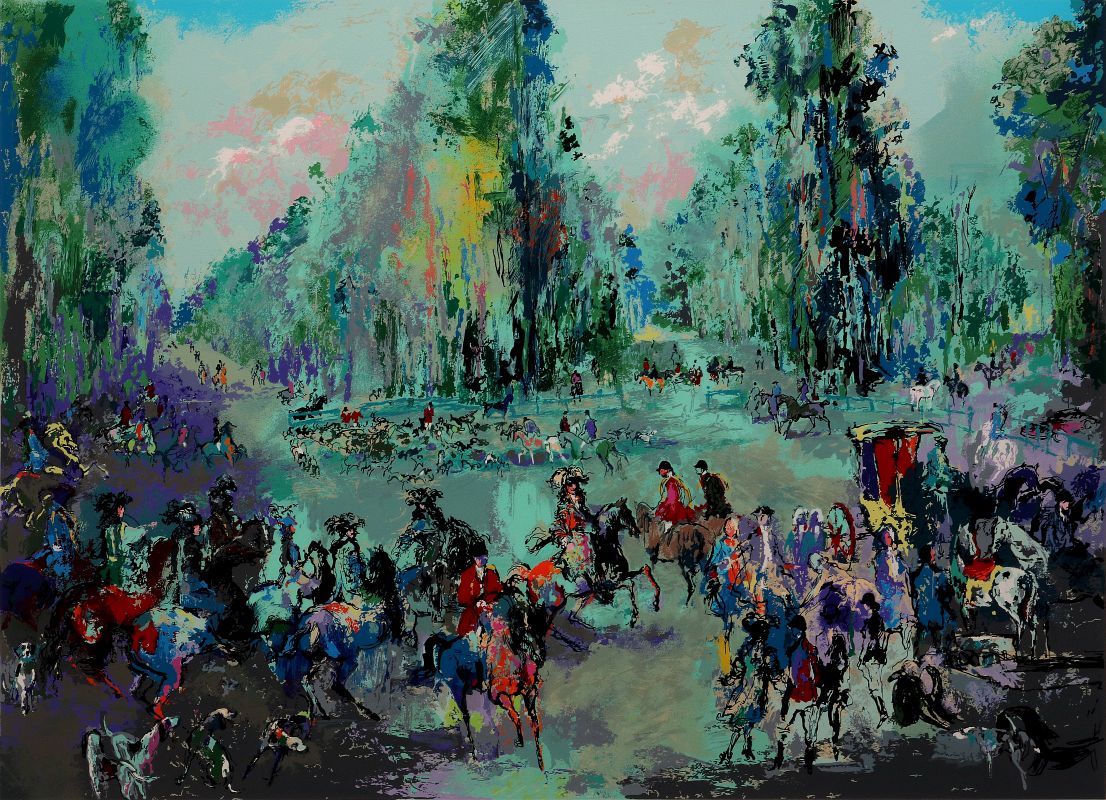 LEROY NEIMAN (1921-2012) PENCIL SIGNED SERIGRAPH