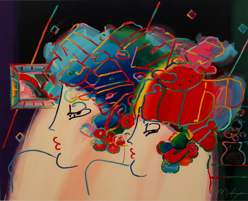 PETER MAX (B. 1937) SIGNED SERIGRAPH