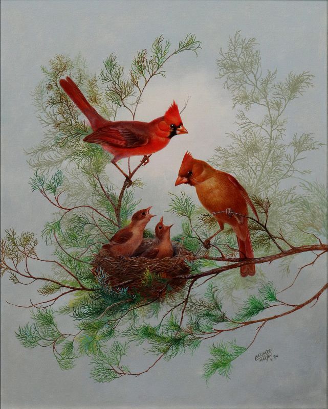 BERNARD MARTIN (1912-1998) OIL ON PANEL