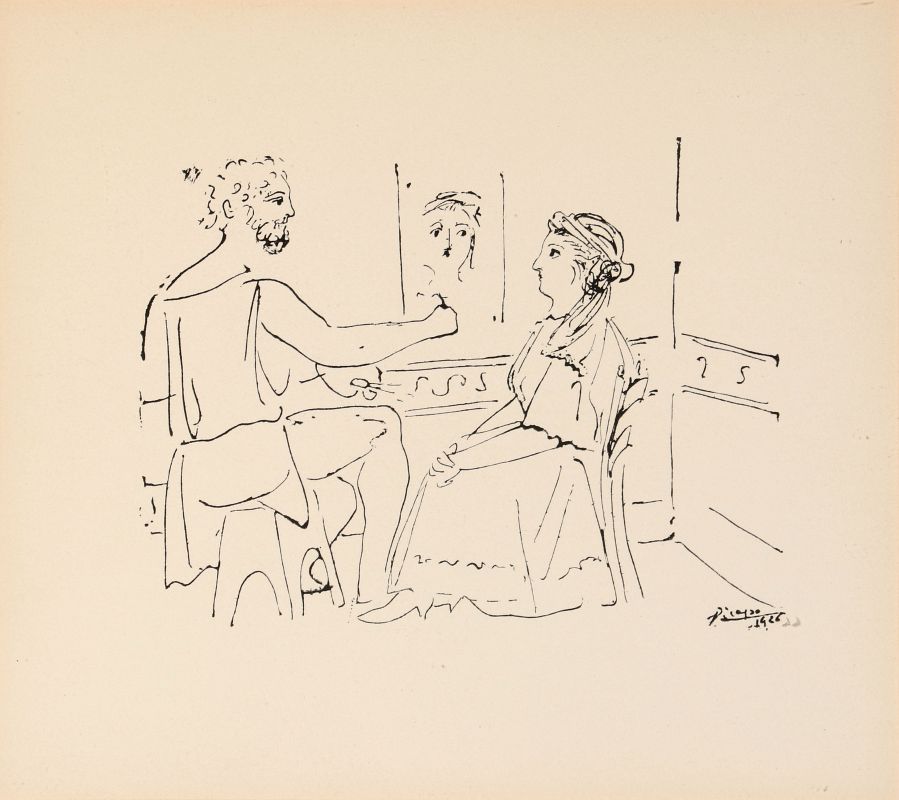AFTER PABLO PICASSO (1881-1973) WOODCUT