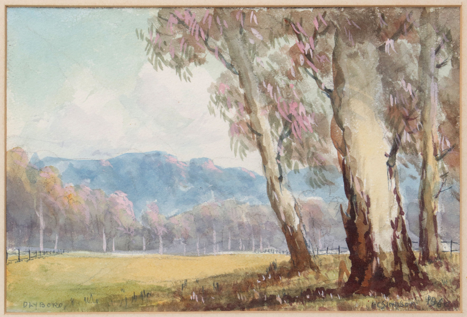 HERBERT CLARK SIMPSON (1879 - 1966) WATERCOLORS