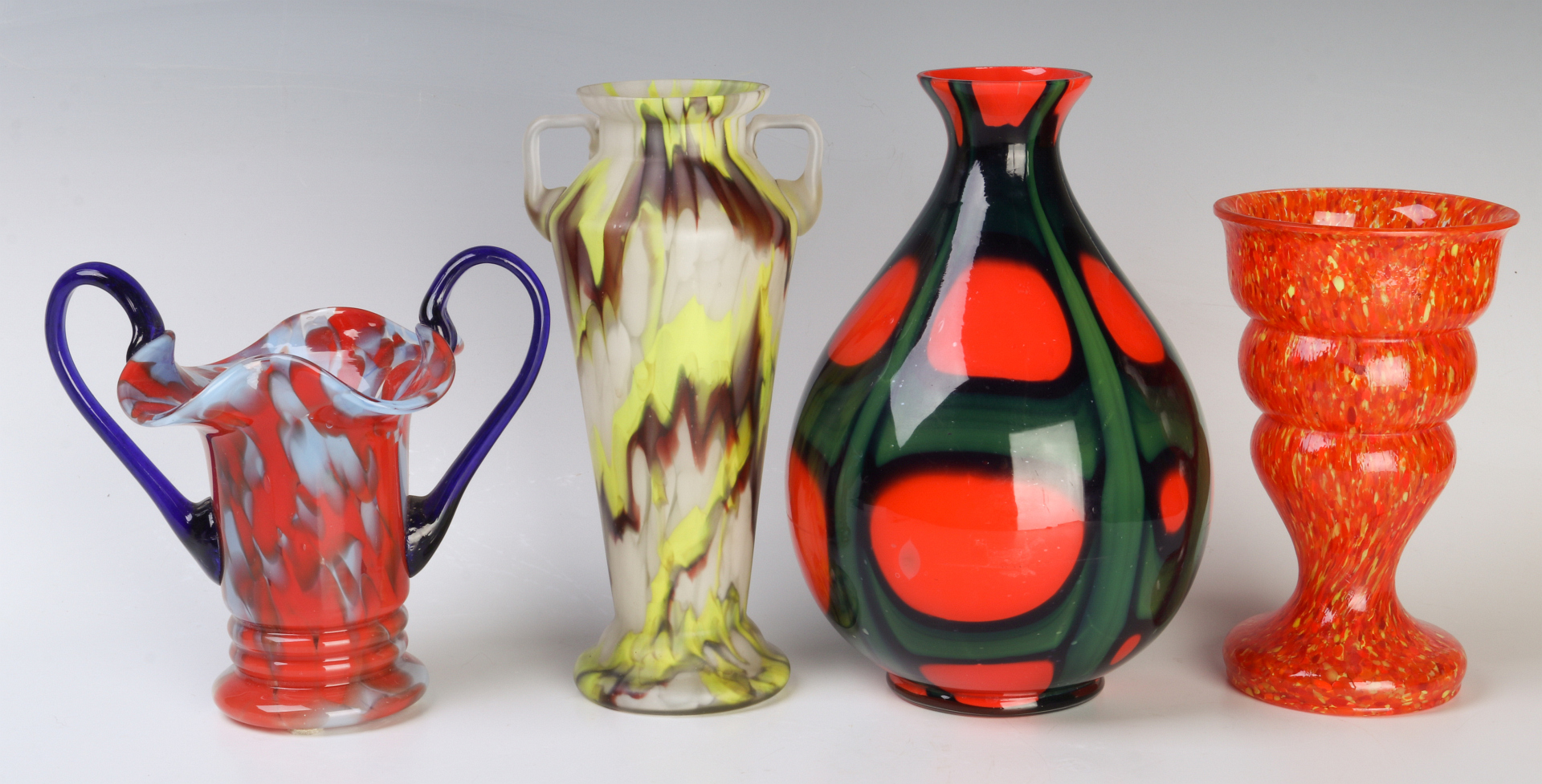 A COLLECTION OF CZECH ART GLASS