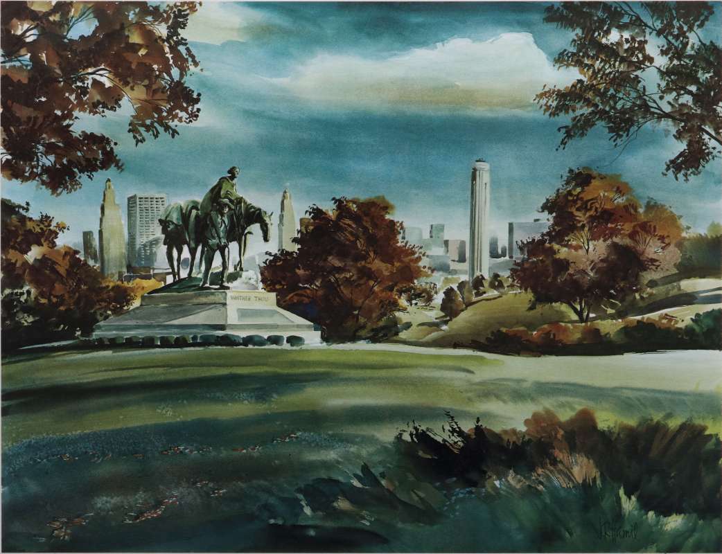 JAMES R. HAMIL (1937-) PENCIL SIGNED PRINTS