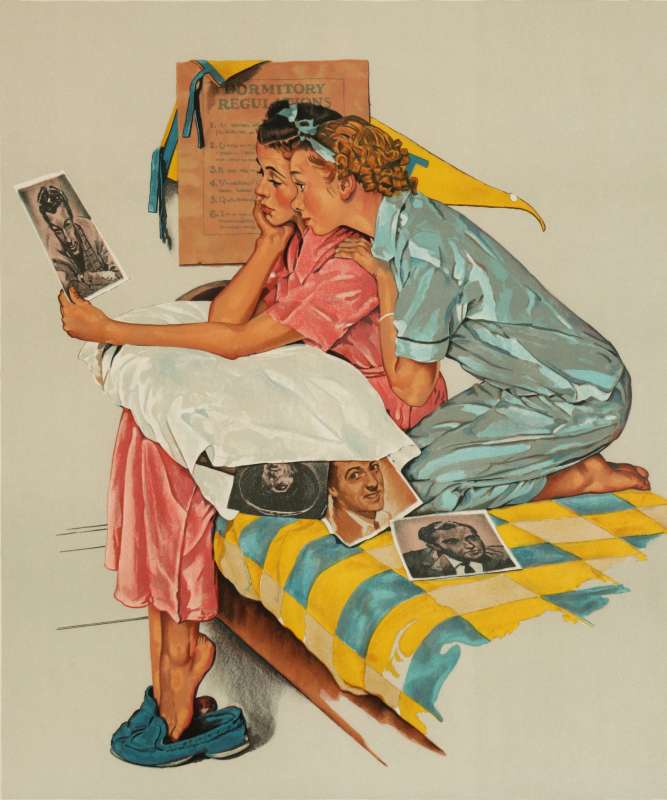 NORMAN ROCKWELL (1894-1978) SIGNED ARTIST PROOF