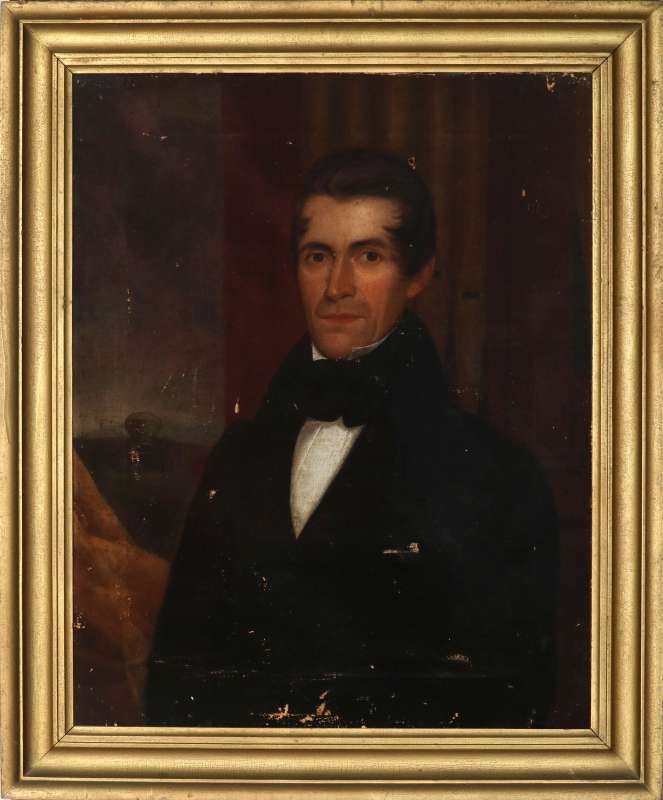 1839 MEDWAY MASSACHUSETTS BELLFOUNDER PORTRAIT