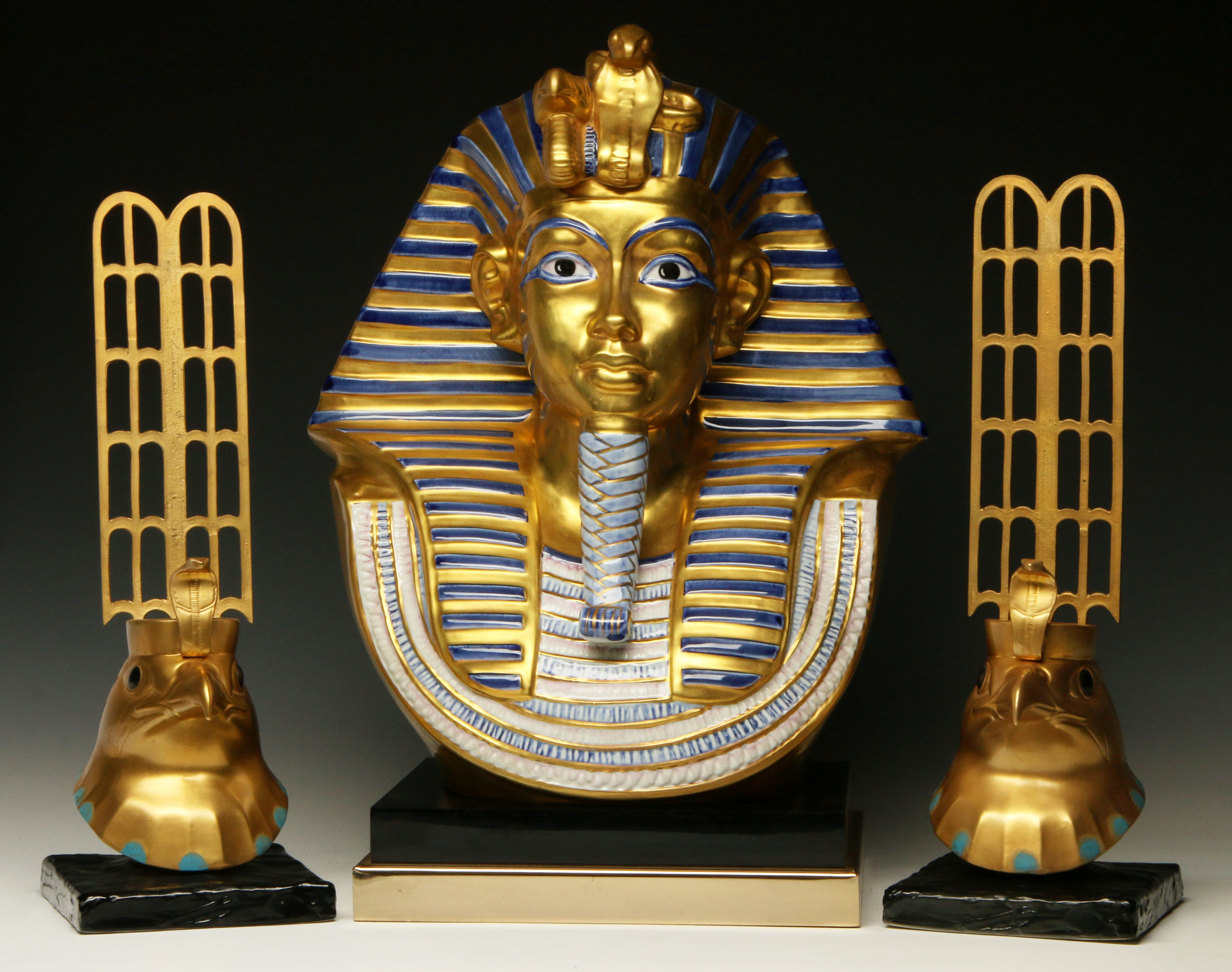 KING TUTANKHAMUN LIMITED EDITION PORCELAINS