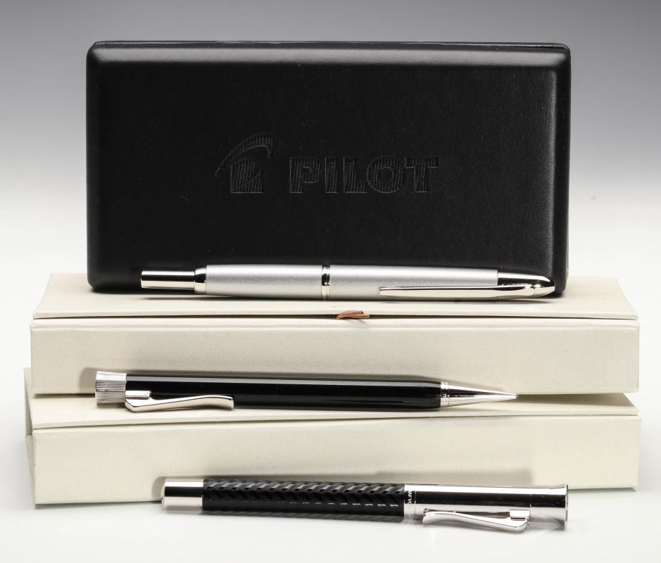 PILOT AND GRAF VON FABER-CASTELL PENS AND PENCIL