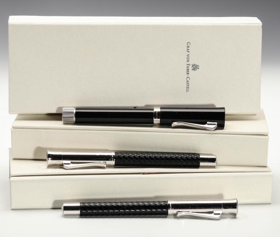 THREE GRAF VON FABER-CASTELL PENS