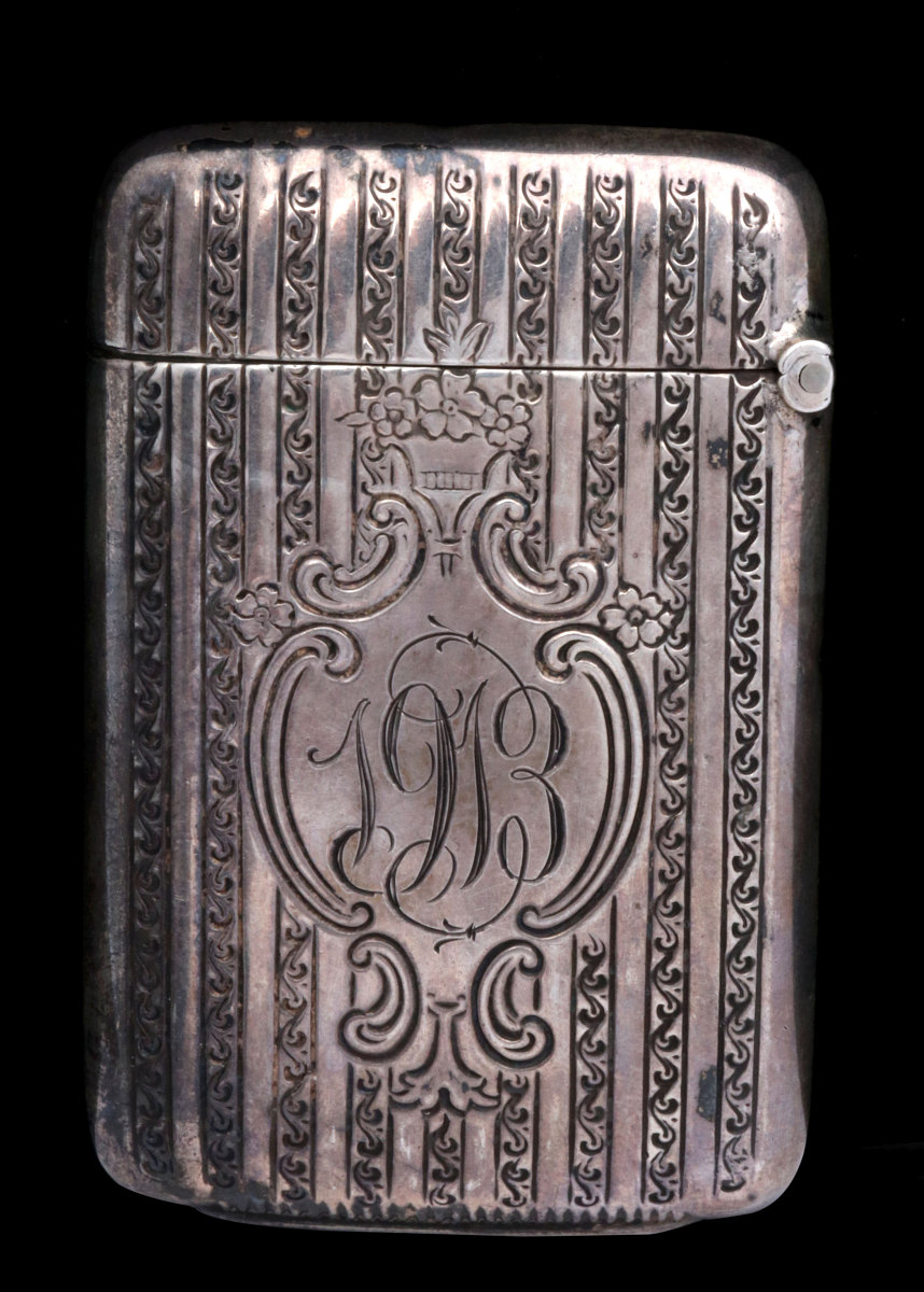 A 1913 STERLING SILVER MATCH SAFE, WEBSTER CO.