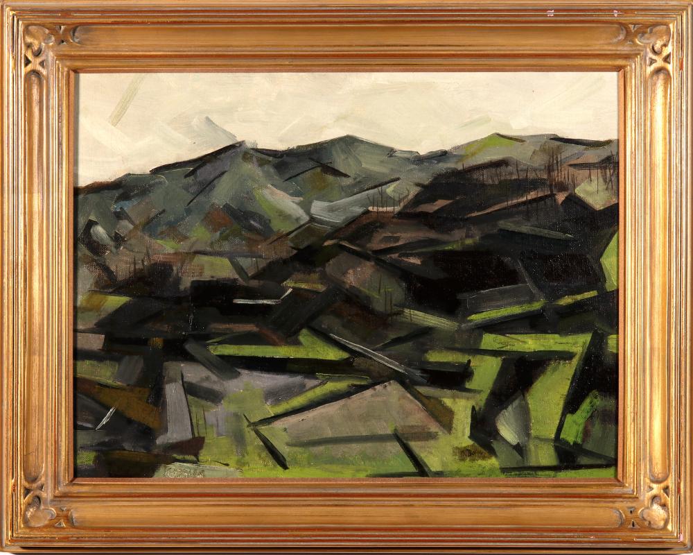 RICHARD ALFRED BOTTO (BORN 1931) OIL ON PANEL