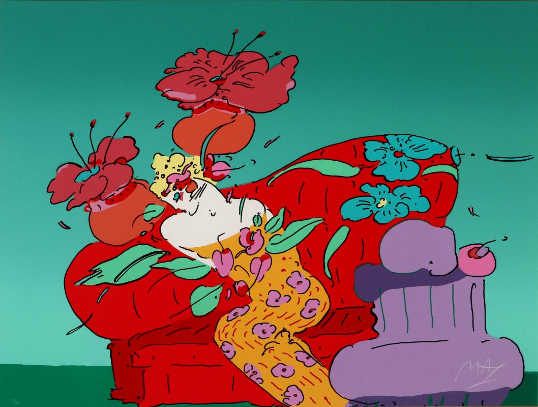 PETER MAX (B. 1937) SIGNED SERIGRAPH, 1989