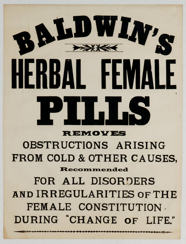 THREE PAPER BROADSIDE ADVERTISEMENTS FOR BALDWIN'S