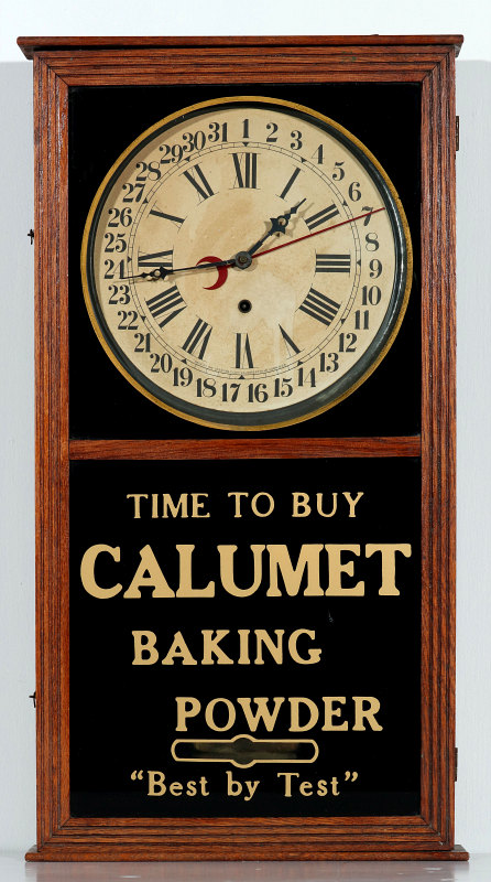 SESSIONS NO. 2 REGULATOR WITH CALUMET ADVERTISING