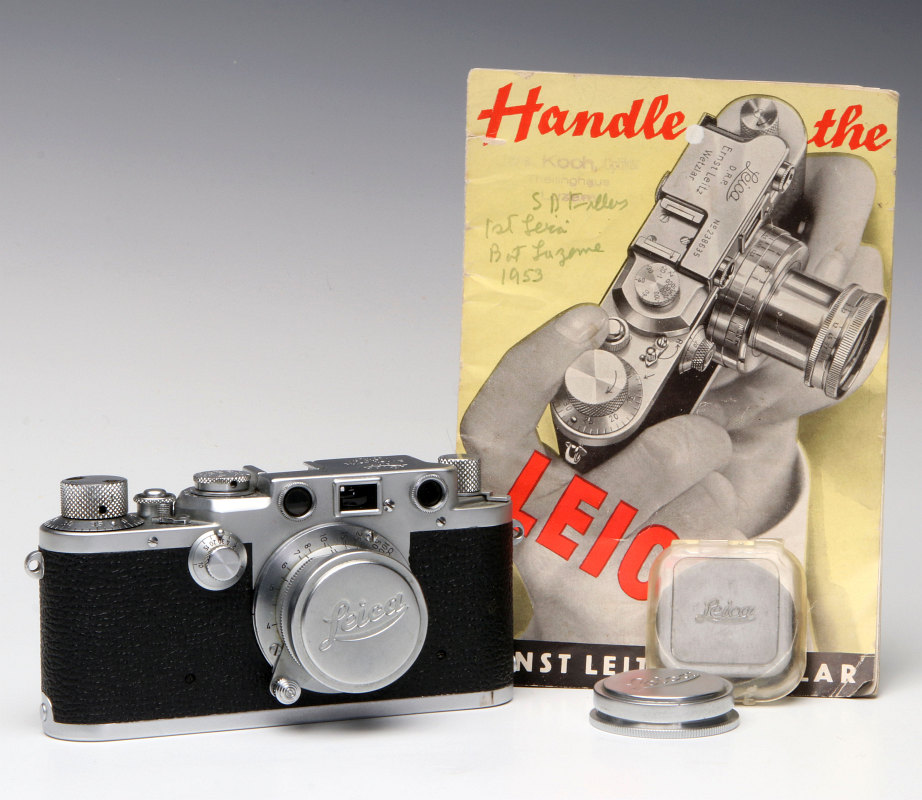 A LEICA II MODEL D CAMERA, ERNST LEITZ WETZLAR