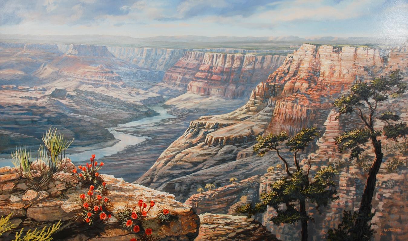 J.S.E. ARCHULETA (CALIFORNIA, 1948- ) GRAND CANYON