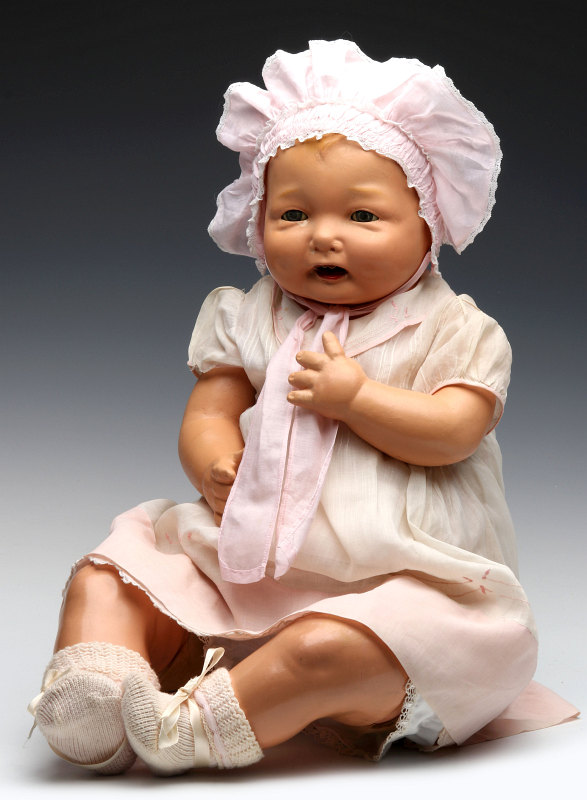 4157 A CIRCA 1924 EFFANBEE BUBBLES COMPOSITE DOLL