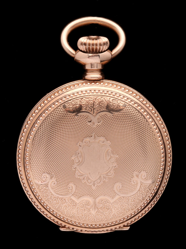 AN ELGIN HUNTING CASE POCKET WATCH