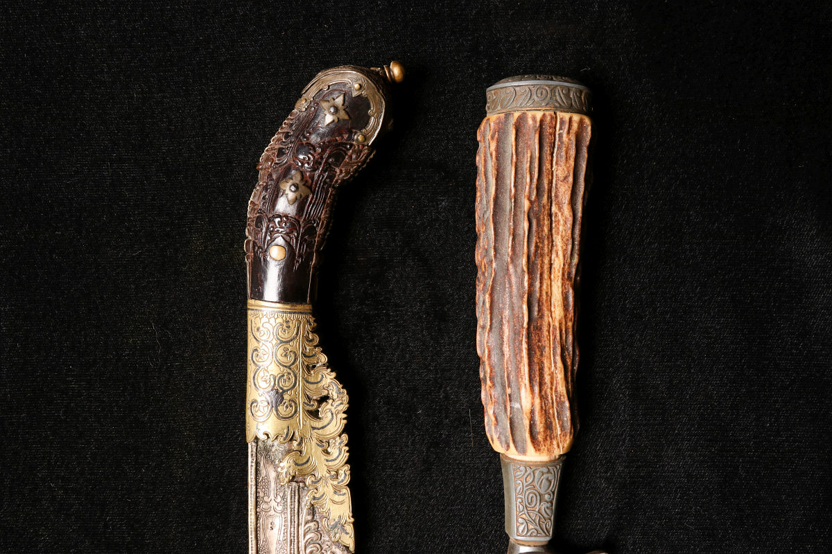 AN 18TH C. CEYLONESE SINHALESE NOBLEMAN DAGGER