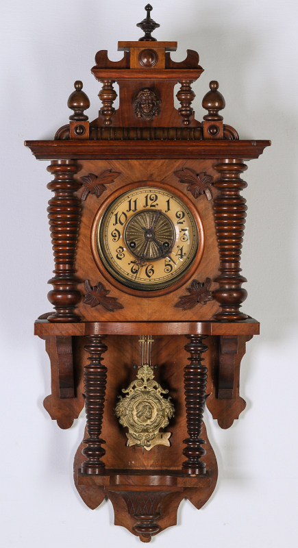 A SCHLENKER KIENZLE GERMAN OPEN WAG WALL CLOCK