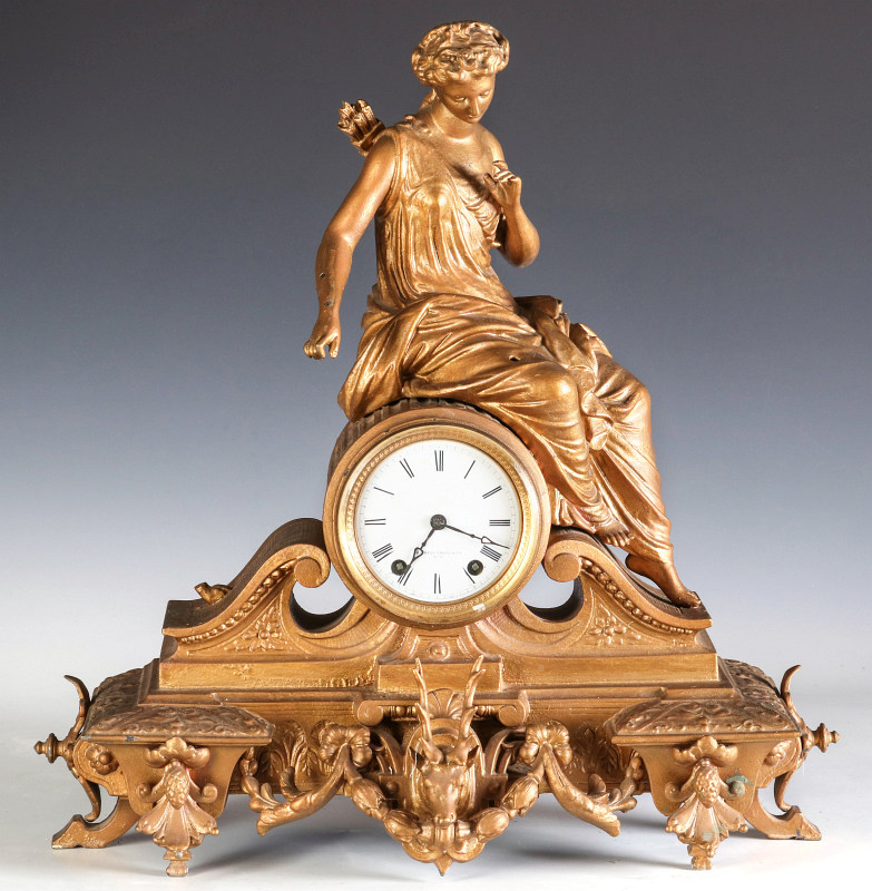 MITCHELL VANCE SETH THOMAS CLASSICAL STATUE CLOCK