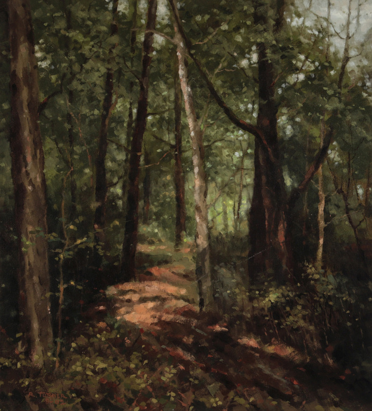 RICHARD TURNER (MISSOURI, 1935-2012) OIL ON CANVAS