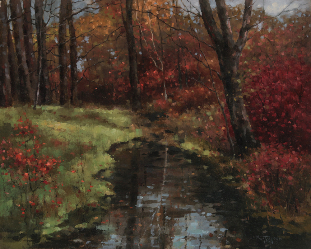RICHARD TURNER (MISSOURI, 1935-2012) OIL ON CANVAS