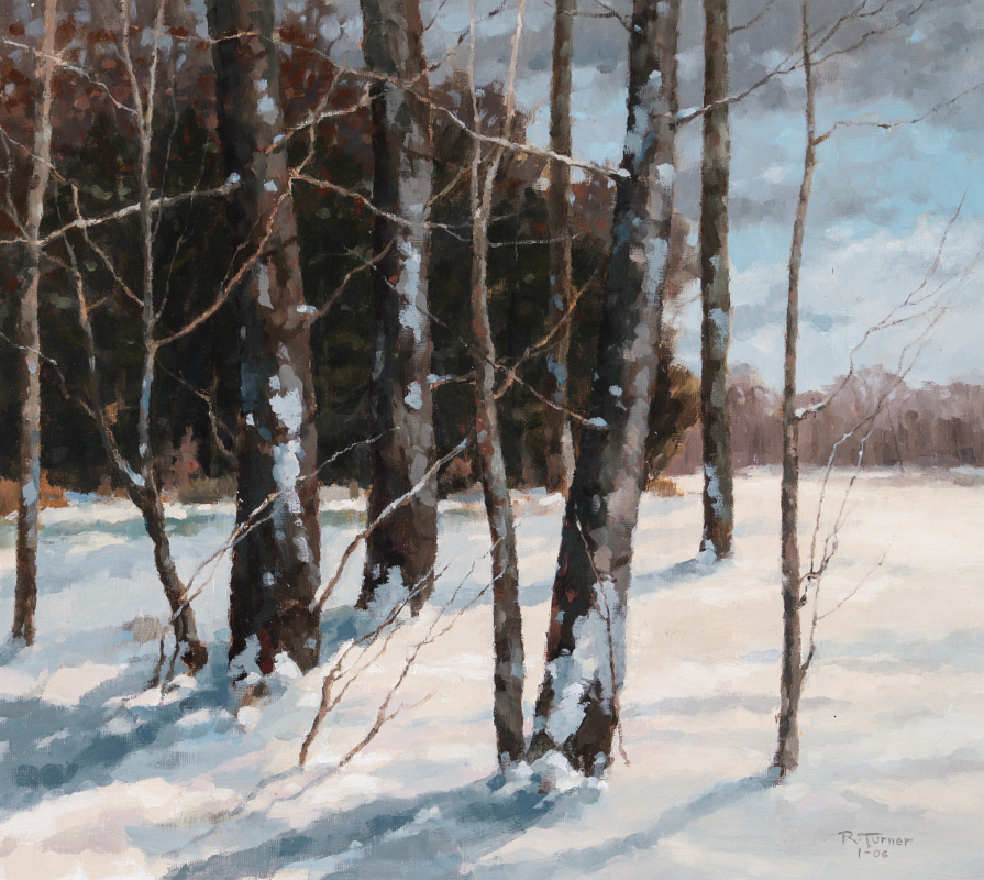 RICHARD TURNER (MISSOURI, 1935-2012) OIL ON CANVAS