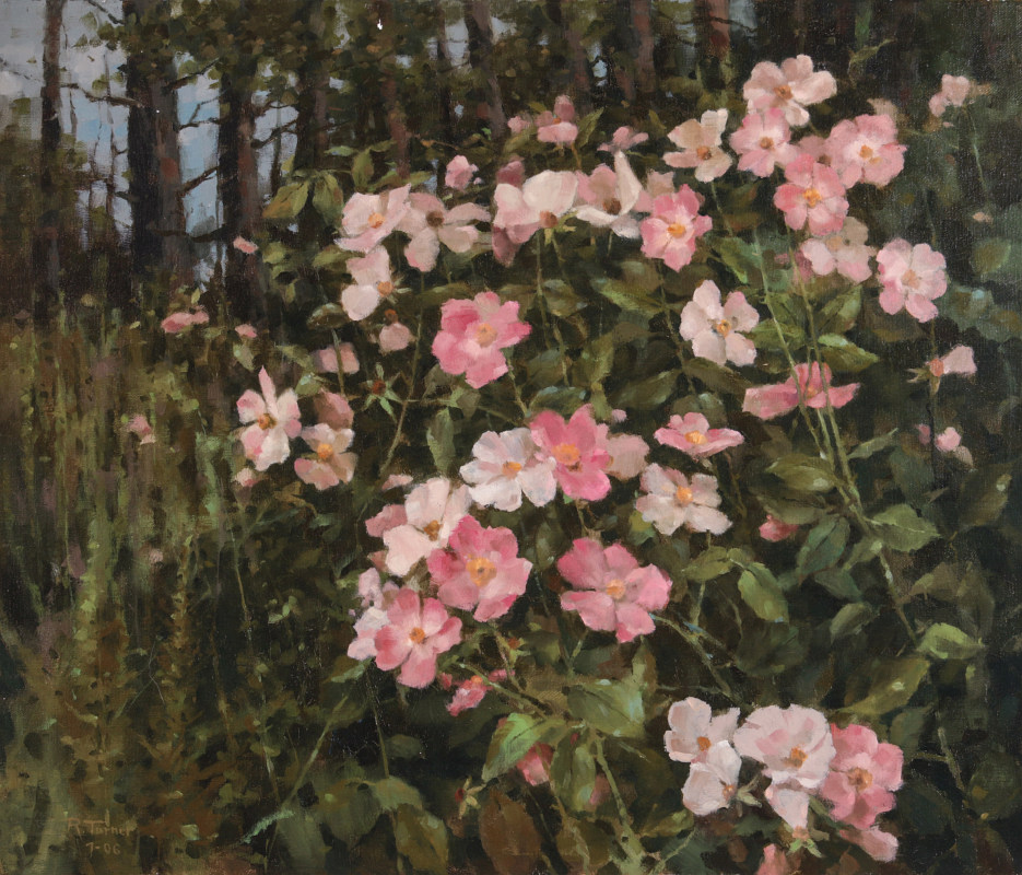 RICHARD TURNER (MISSOURI, 1935-2012) OIL ON CANVAS