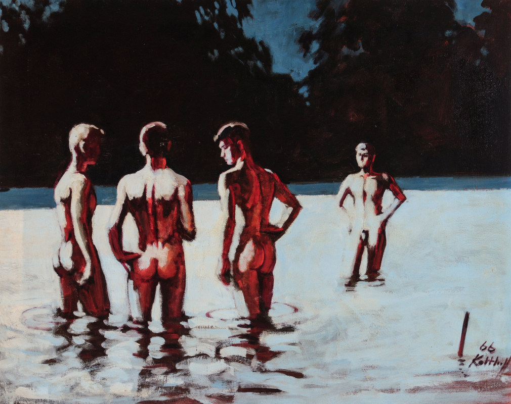 ROBERT KALTHOFF (BORN 1936) OIL ON CANVAS