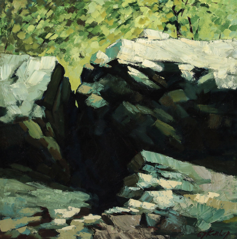 ROBERT KALTHOFF (BORN 1936) OIL ON CANVAS