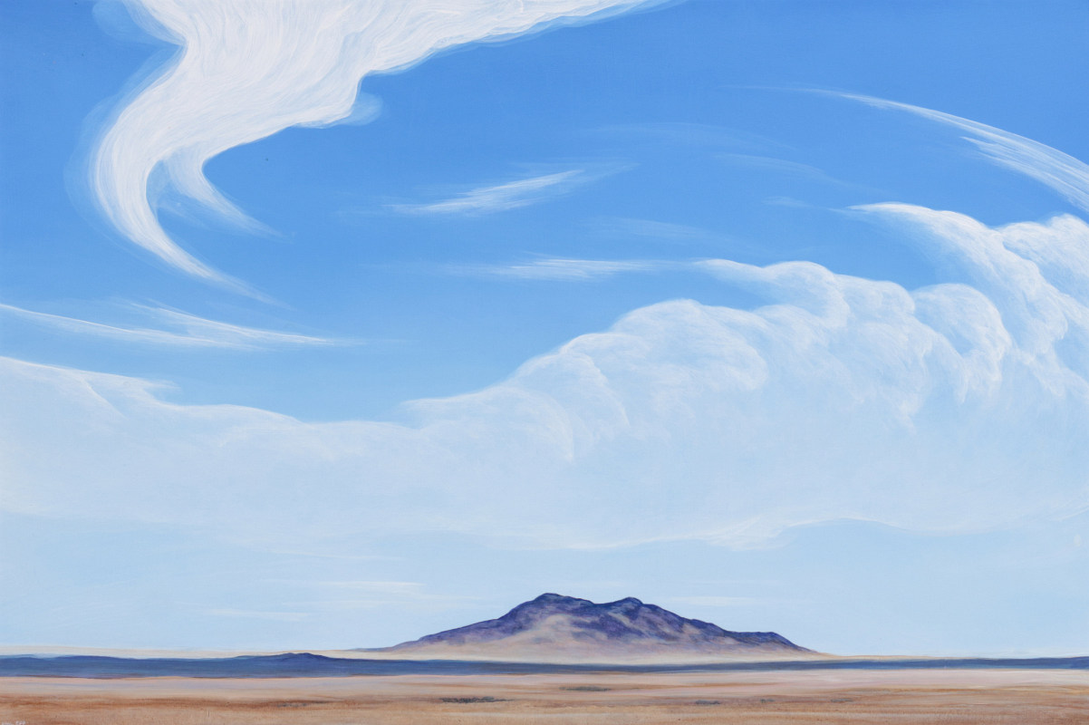 PHIL EPP (BORN 1946) OIL ON PANEL