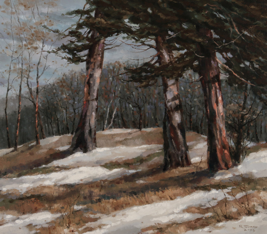 RICHARD TURNER (MISSOURI, 1935-2012) OIL ON CANVAS