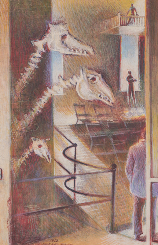 ROBERT McDONALD GRAHAM JR. (1919-2003) ACRYLIC