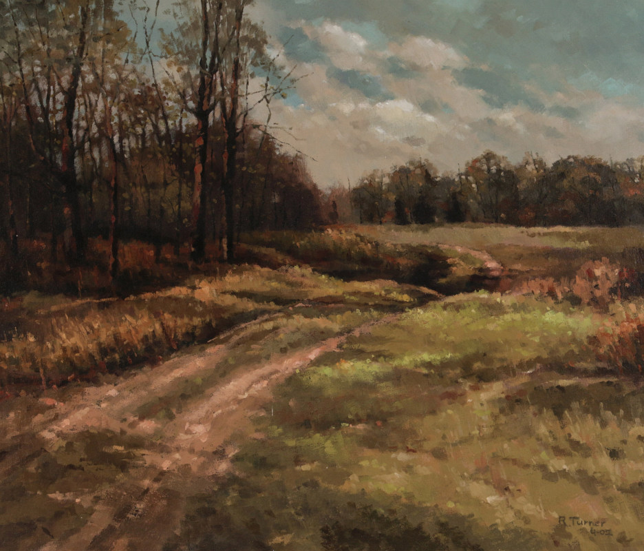RICHARD TURNER (MISSOURI, 1935-2012) OIL ON CANVAS
