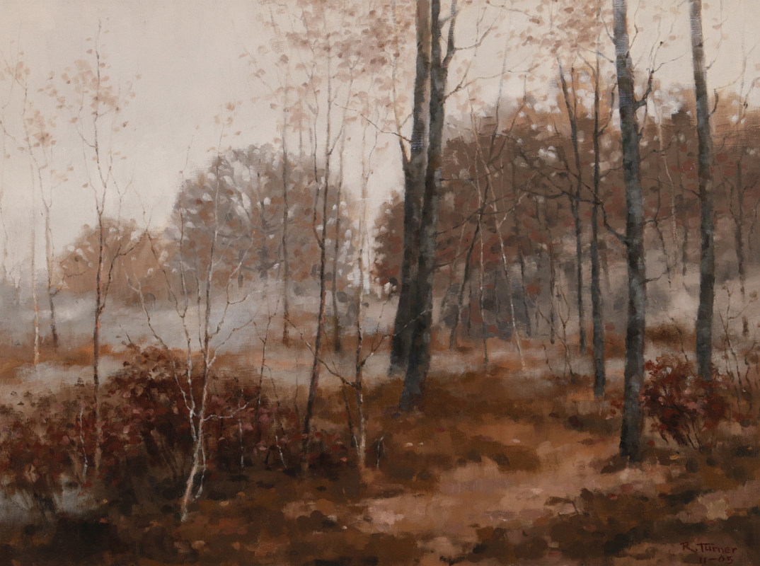RICHARD TURNER (MISSOURI, 1935-2012) OIL ON CANVAS