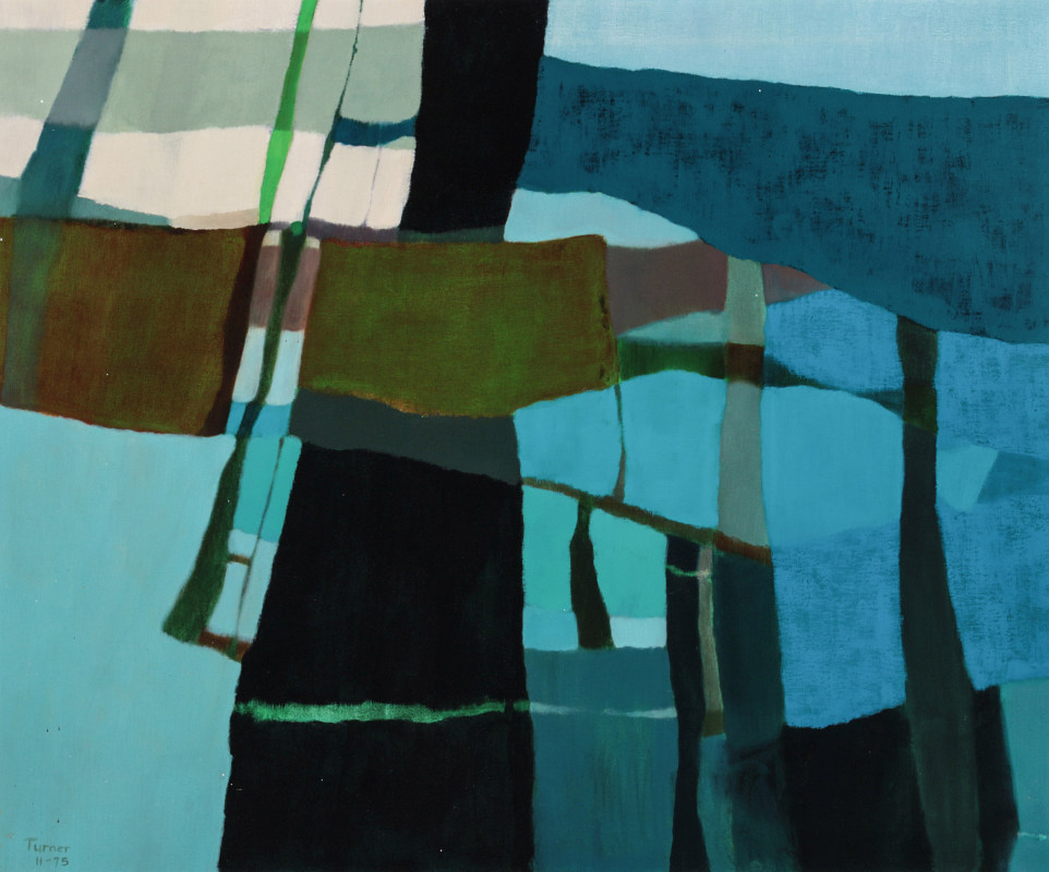 RICHARD TURNER (MISSOURI, 1935-2012) OIL ON CANVAS