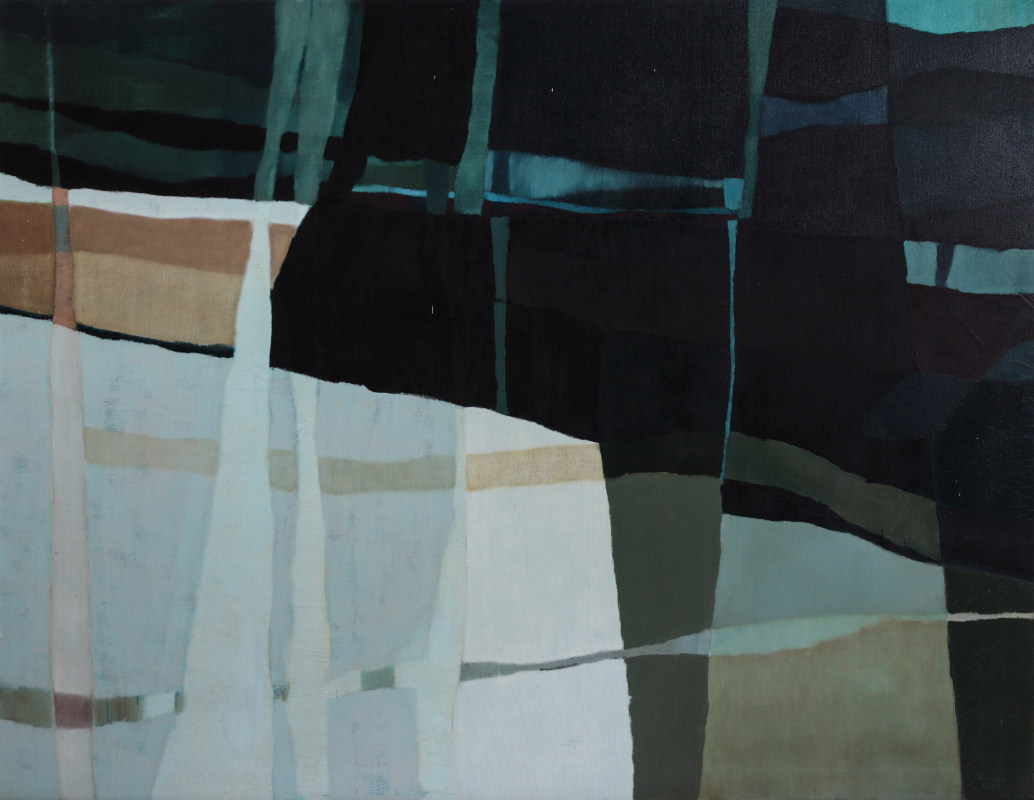 RICHARD TURNER (MISSOURI, 1935-2012) OIL ON CANVAS