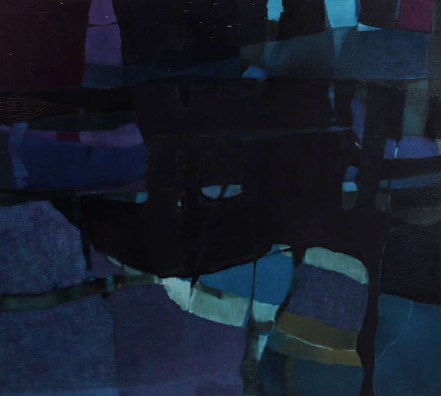 RICHARD TURNER (MISSOURI, 1935-2012) OIL ON CANVAS