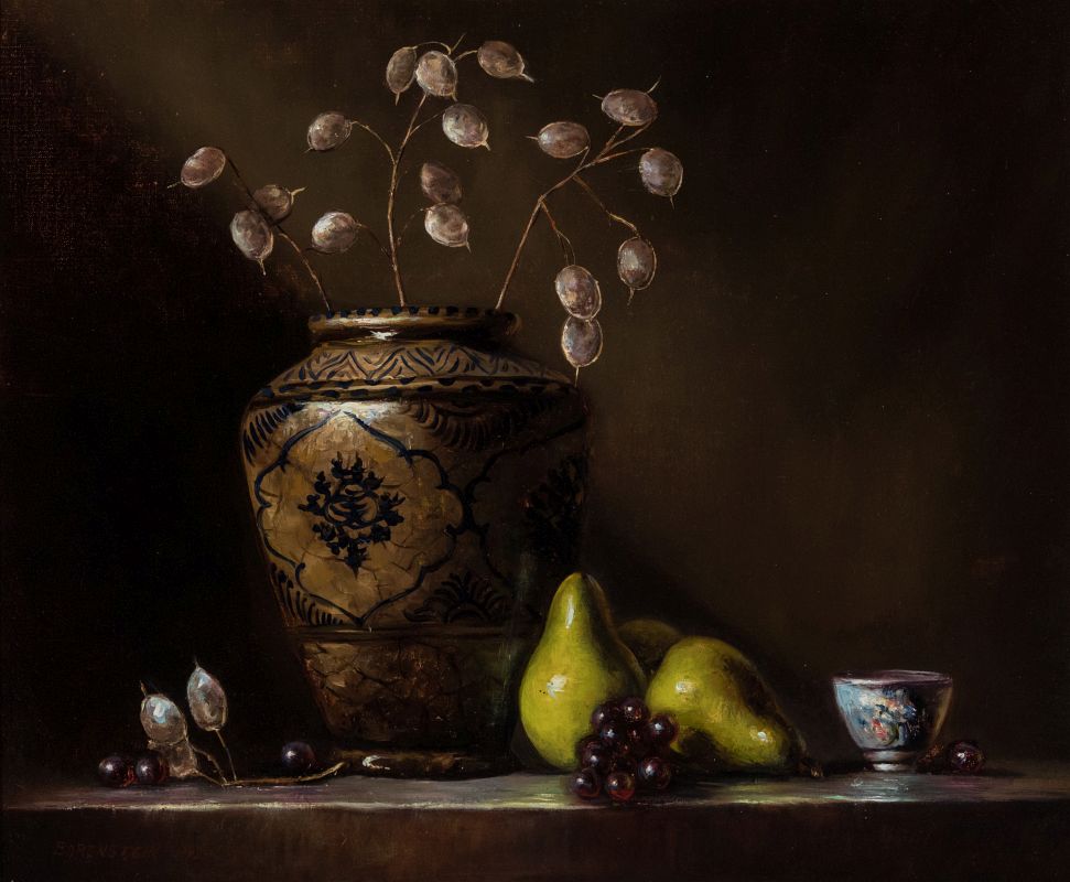 DAVID BORENSTEIN (NEW MEXICO B 1948) OIL ON CANVAS