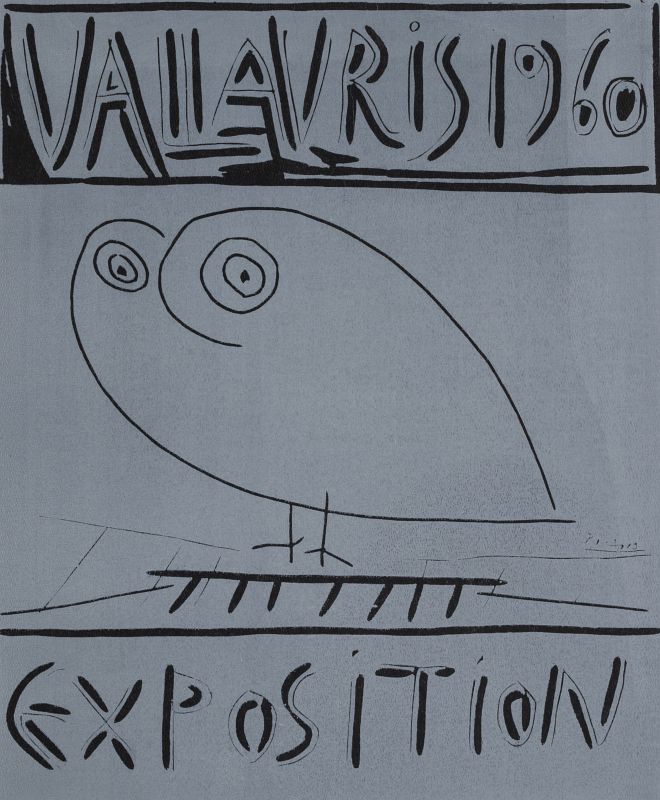 PABLO PICASSO (1881-1973) SIGNED LINOCUT POSTER