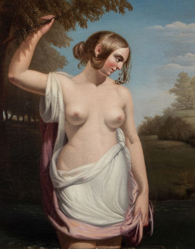 WILLIAM ETTY (1787-1849) OIL ON CANVAS