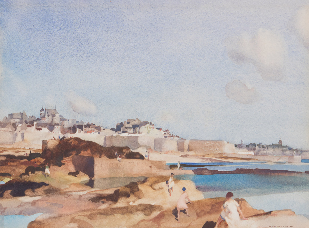 WILLIAM RUSSELL FLINT (1880-1969) WATERCOLOR