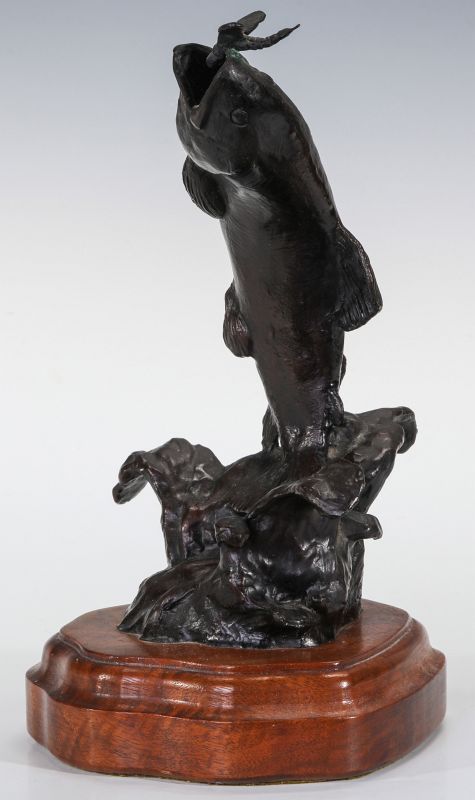 TED LONG (1932-2007) BRONZE SCULPTURE