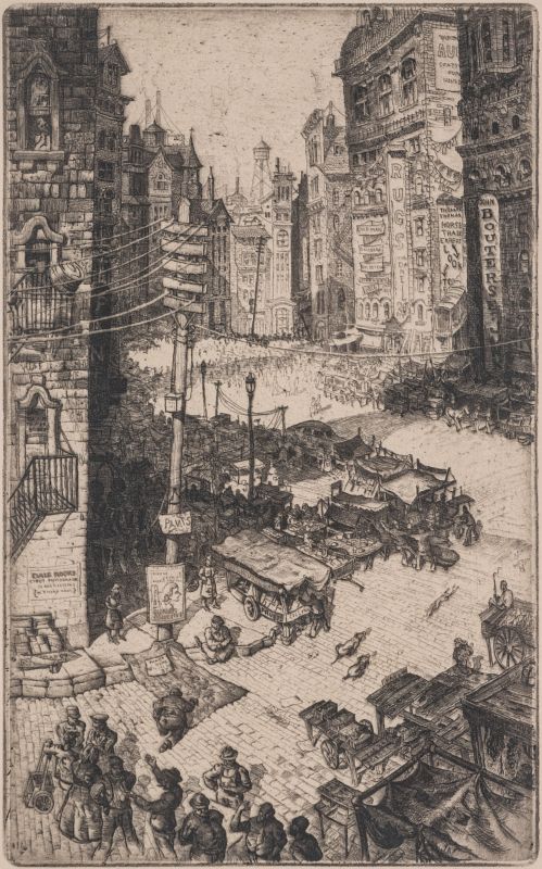REYNOLD WEIDENAAR (1915-1985) PENCIL SIGNED ETCHING