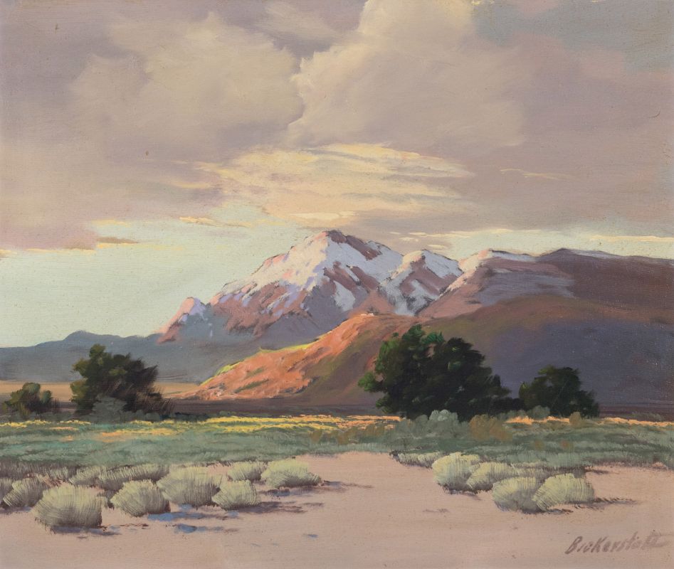 GEORGE BICKERSTAFF (1893-1954) OIL ON CANVAS