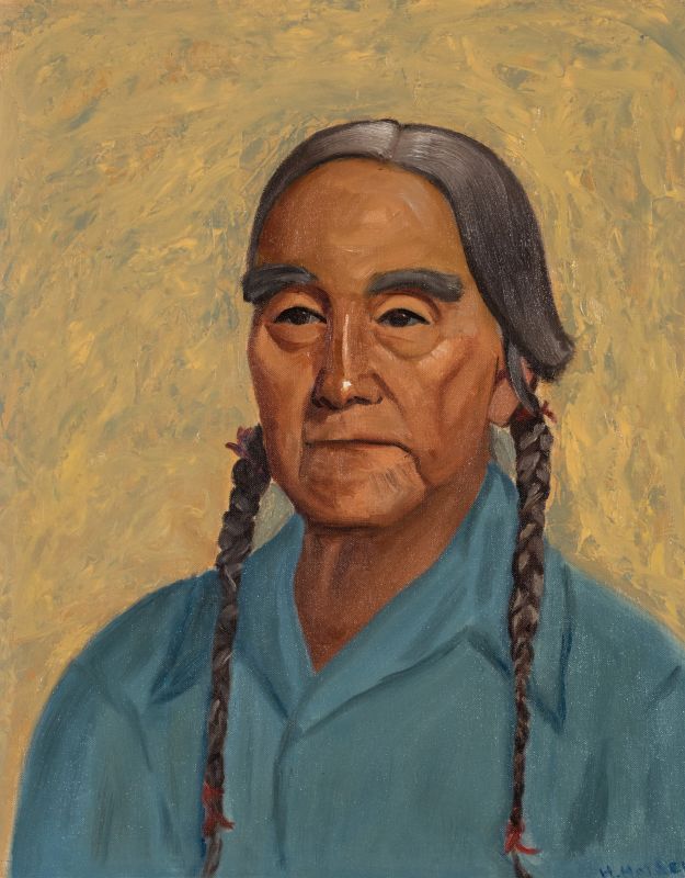 HAROLD HAIMOWITZ HOLDEN (20TH C.) OIL ON BOARD
