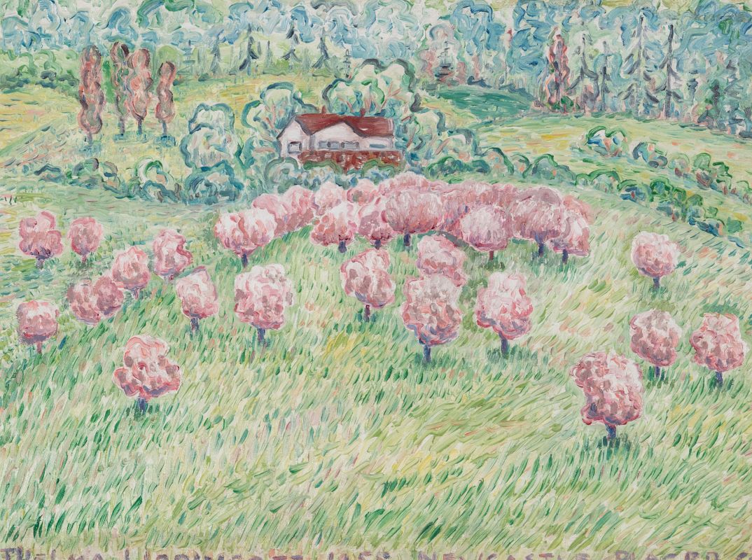 THELMA LIPPINCOTT (20TH C.) OIL ON ARTIST'S BOARD